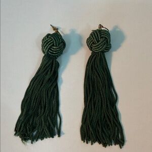 Vanessa Mooney The Astrid Knotted Tassel Earring
